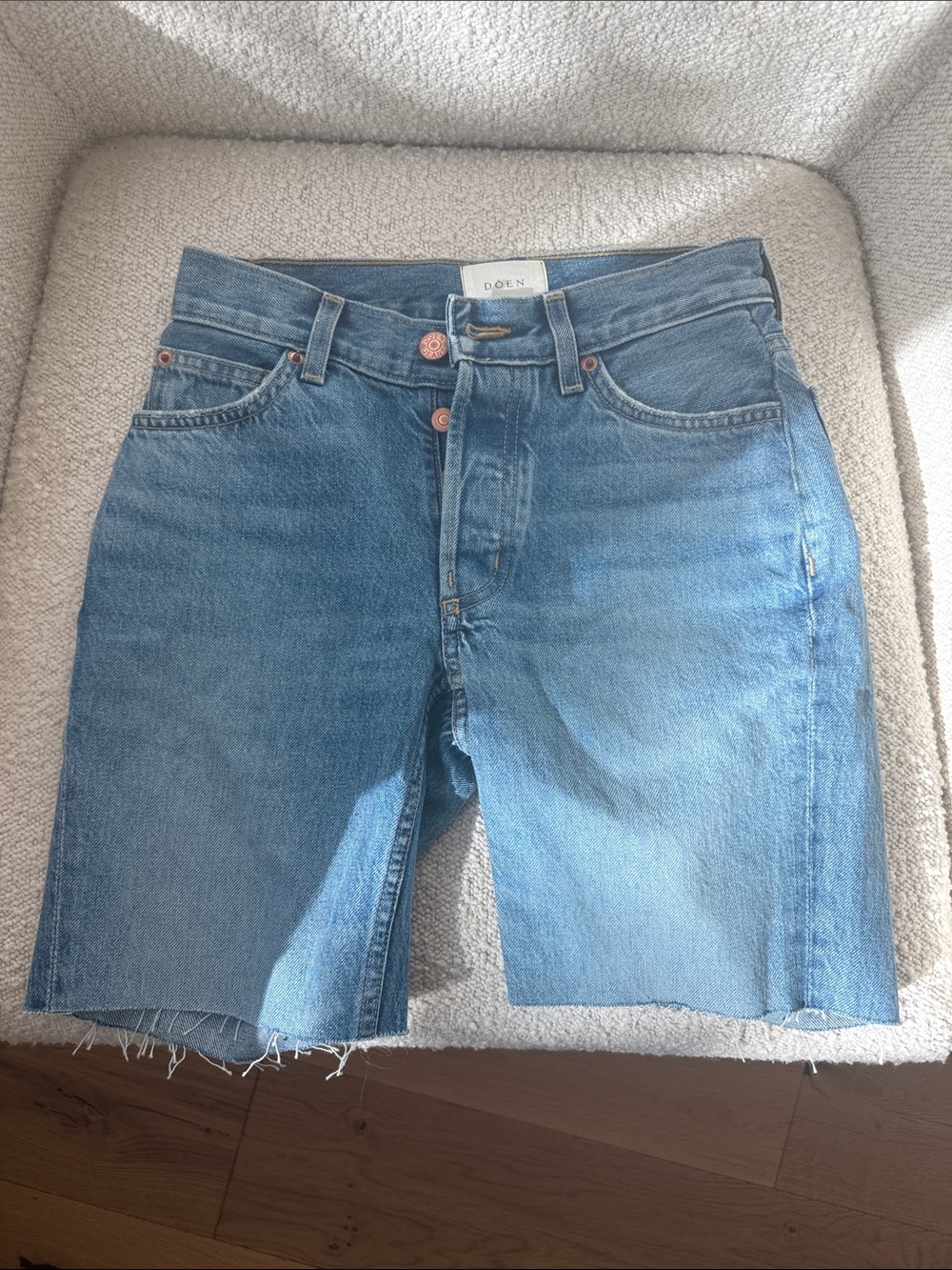 *Last Chance!* Doen Diana Marville Denim Shorts
